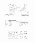 Carburetor Fuel Supply Diagram and Parts List for 125H02-0110-D1  Briggs and Stratton Engine